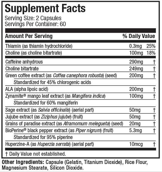 Muscletech Hydroxycut Hardcore Super Elite Veg Capsules Acacia