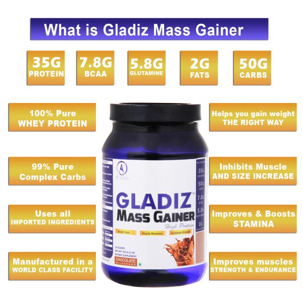 Acacia Gladiz™ High Protein Mass Gainer-1167