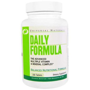 Universal Nutrition Daily Formula Multivitamin 100 Tablets