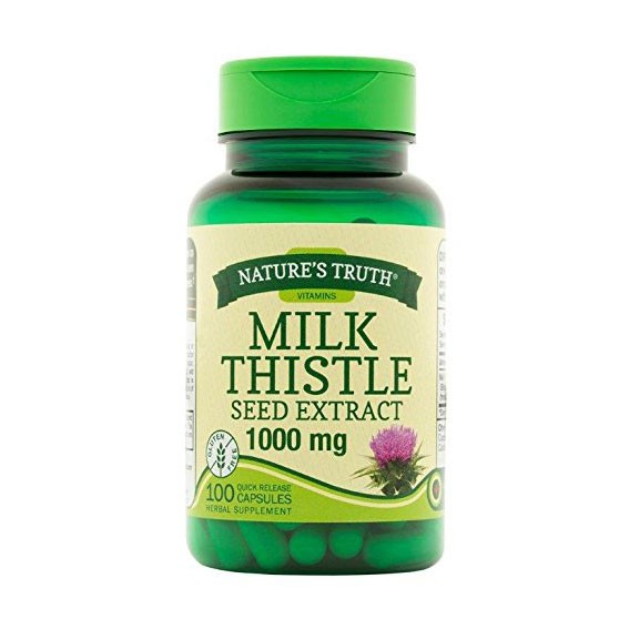 Nature's Truth Milk Thistle Seed Extract 1000 mg -100 Capsules
