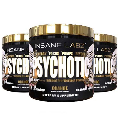Insane Labz Psychotic Gold 35 Servings-0