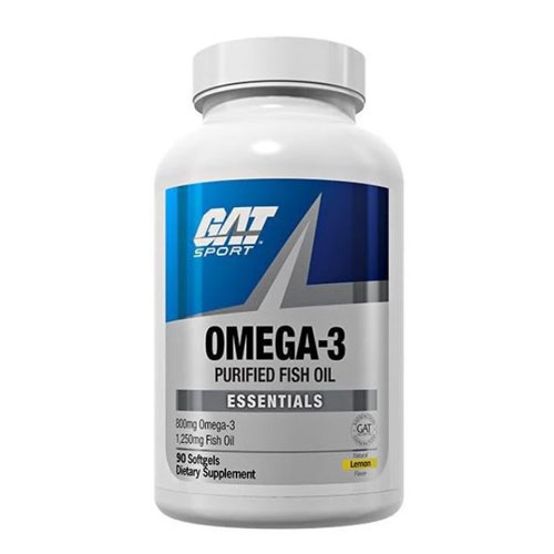 GAT Omega 3 Purified Fish Oil - 90 Softgels-0
