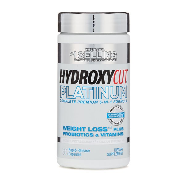 MuscleTech Hydroxycut Platinum | Probiotics + Weight Loss 60 Caps