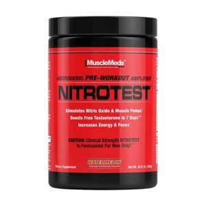 MuscleMeds Nitrotest Androgenic Pre Workout Amplifier 30 Servings