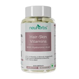 Nuherbs Hair Skin Vitamins 60 Capsules
