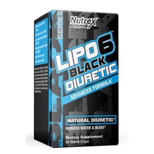 Nutrex Lipo-6 Black Diuretic 80 Capsules