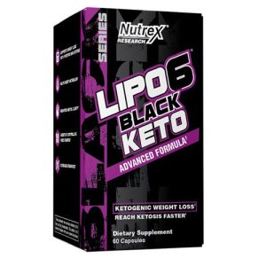 Nutrex Lipo-6 Black KETO 60 Capsules