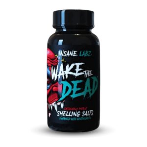Insane Labz Wake The Dead Smelling Salts Pre Workout, 100 Uses just add Water