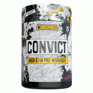 Condemned Labz Convict High Stim Pre Workout New – 25 Servings