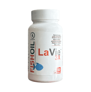 Acacia Lavie 3X Fish Oil 1360 MG with 5 MG Vitamin E