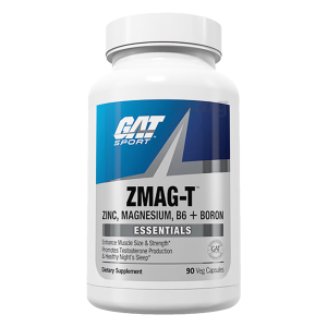 Gat Sport ZMAG-T, Zinc, Magnesium, B6, Boron - 90 Veg Capsules