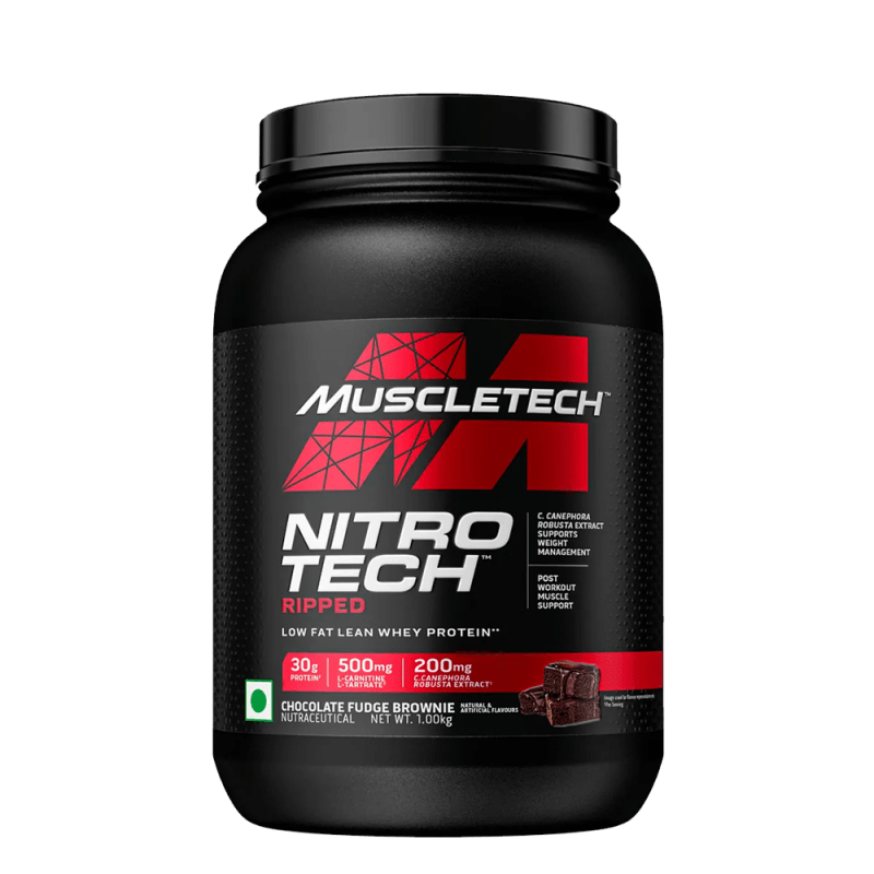 Muscletech Nitrotech Ripped Whey Protein Powder