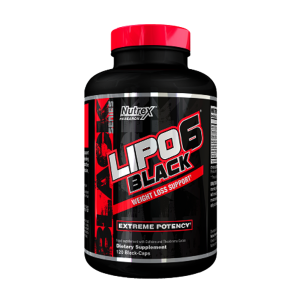 Nutrex LIPO-6 Black – 120 Capsules Extreme Fat-Burning Power