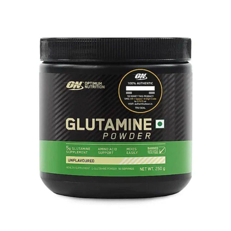 Optimum Nutrition Glutamine Powder Unflavored 250 G