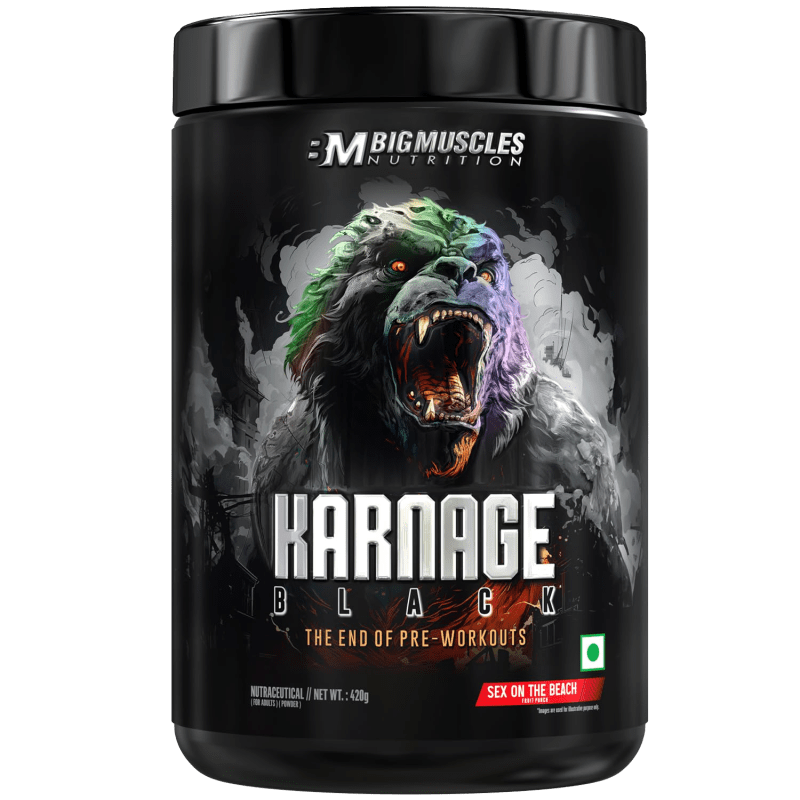 BigMuscles Nutrition Karnage Black Pre-Workout 300 G