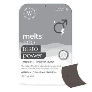 Wellbeing Nutrition Melts Testo Power 30 Thin Oral Strips