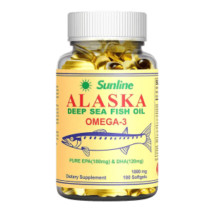 Sunline Alaska Deep Sea Fish Oil 100 Softgels (Official Importer)