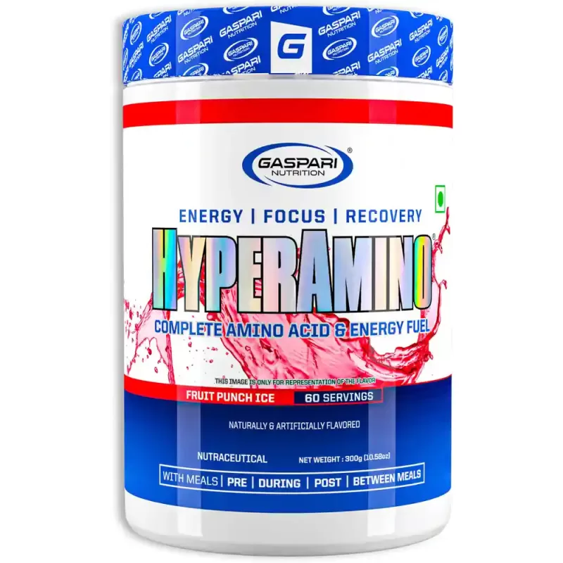 Gaspari Nutrition HyperAmino Complete Amino Acid and Energy Fuel