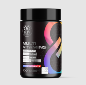 ELEV Nutrition Multi Vitamins Daily Wellness Formula for Men & Women 100 Tablets