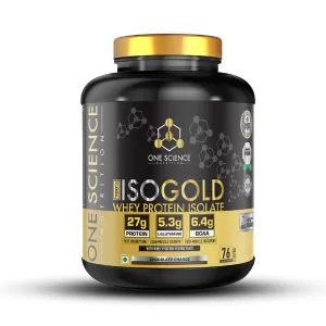 One Science Nutrition 100% ISO Gold Whey Protein Isolate 5 LB