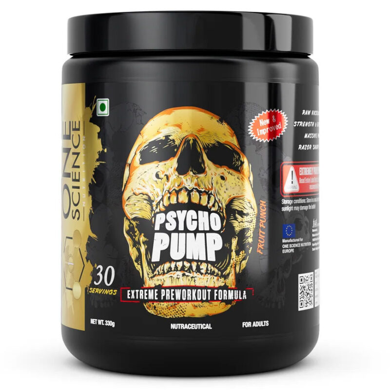 One-Science-Nutrition-Psycho-Pump-Extreme-Pre-Workout-30-Fruit-Punch One Science Nutrition Psycho Pump Extreme Pre Workout 30 Fruit Punch