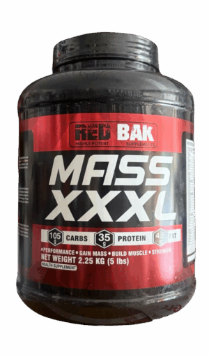 REDBAK Mass Gainer XXXL – High-Calorie Muscle Mass Gainer