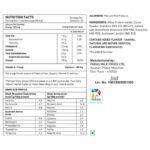 Avvatar-Isorich-Protein-Supplement-Facts