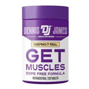 Dennis James Signature Series Get Muscles 120 Tablets