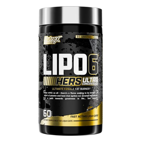 Nutrex Research Lipo 6 Hers Ultra Concentrated Fat Burner 60 Capsules