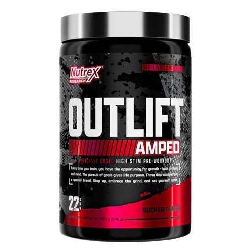 Nutrex Research Outlift Amped Pre Workout 22 Servings