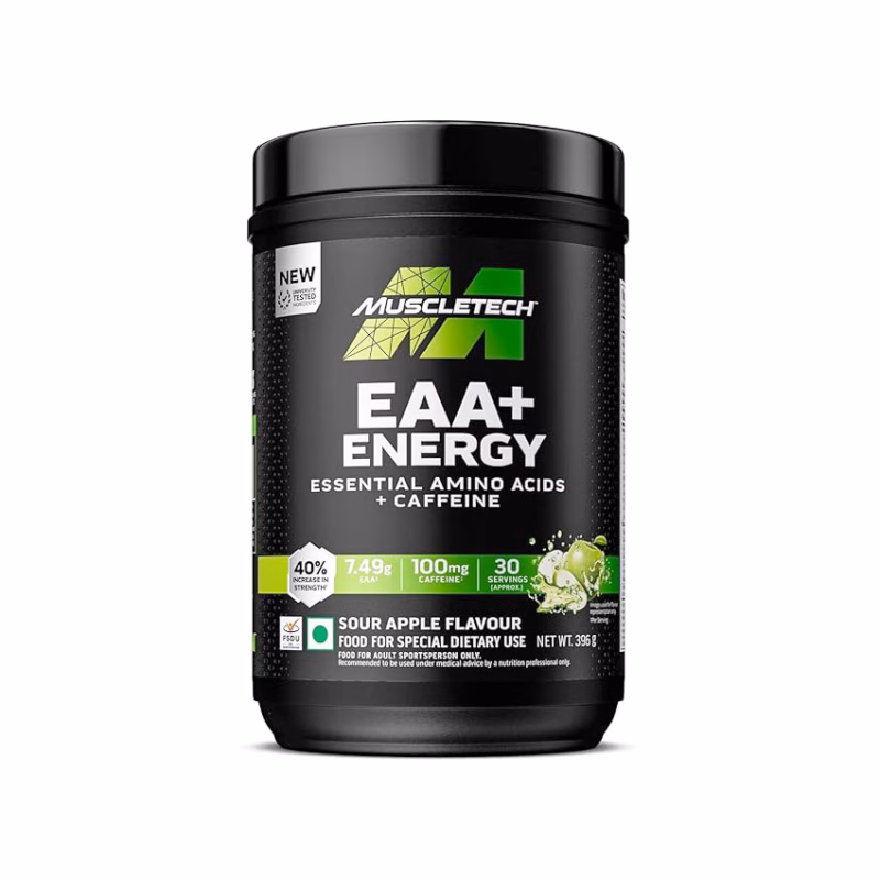 MUSCLETECH EAAENERGY 30 SERVINGS SOUR APPLE