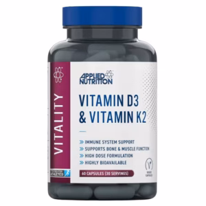 Applied Nutrition Vitamin D3 & K2 60 Capsules